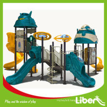 Outdoor Plastic Children Playground Equipment Installation with Free Necessary Tools and Manual